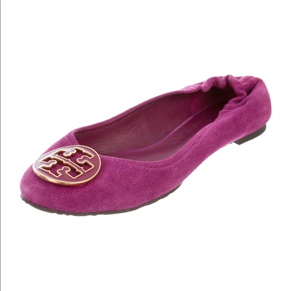 Tory Burch Shoes - Tory Burch Suede Reva Flats
